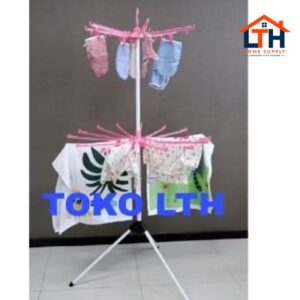 Jemuran Baju Tingkat Tripod Laundry Hanger GB30 - Lion Star