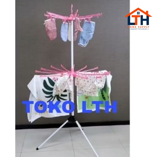 Jemuran Baju Tingkat Tripod Laundry Hanger GB30 - Lion Star