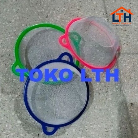 2-1293-1.jpg SARINGAN AYAKAN STRAINER KUKUSAN STAINLESS WARNA CUCI SAYUR BUAH SERBAGUNA