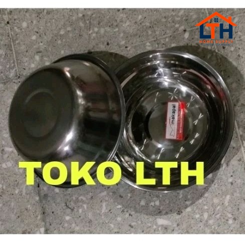 2-1294-1.jpg BASKOM 20 CM MANGKOK STAINLESS MANGKUK WASKOM KOBOKAN 20CM