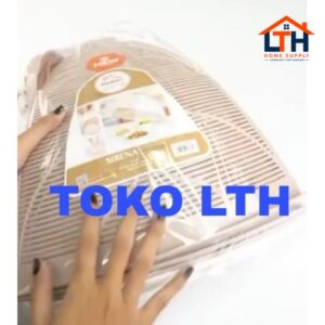 2-1304-1.jpg TUDUNG SAJI RAKIT LIPAT FLEKSIBEL BULAT PLASTIK HOMMY SIRENA 3653 PENUTUP MAKANAN