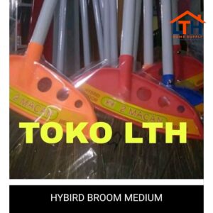 SAPU LANTAI IJUK KIPAS 2 MACAN HYBRID MEDIUM FAMILY BROOM