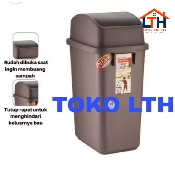 TEMPAT SAMPAH GARBI DUSTBIN 32 LTR LION STAR TONG SAMPAH GOYANG C-52 LS