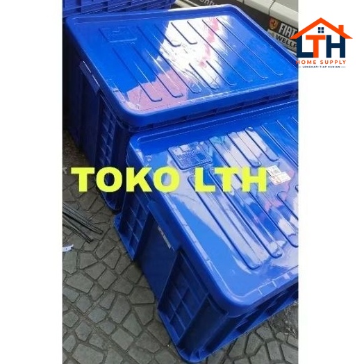 2-1331-1.jpg CONTAINER BOX TUTUP HANATA 2104 TTP 87 LITER KOTAK BAK WADAH TUTUP SERBAGUNA HNT2104