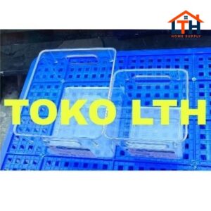 STORAGE TRAY PRISMA 1400 1401 1402 GREEN LEAF KOTAK BOX WADAH ORGANIZER KULKAS ACRYLIC MIKA SIMPLY