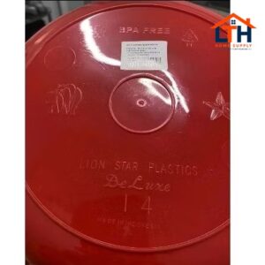 2-1365-1.jpg BASKOM 14 INCH CUCI BULAT PLASTIK LION STAR BA5 BA-5 WASKOM ROUND BASIN