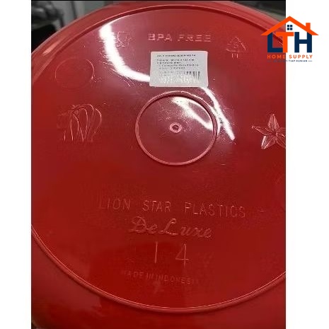 2-1365-1.jpg BASKOM 14 INCH CUCI BULAT PLASTIK LION STAR BA5 BA-5 WASKOM ROUND BASIN