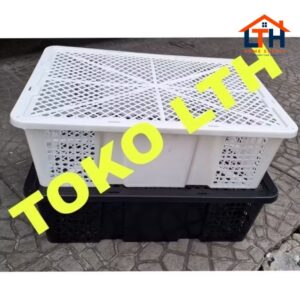2-1391-1.jpg KERANJANG BUAH LENGKENG PARCEL SAYUR PLASTIK + TUTUP SAVANA BOX LUBANG SERBAGUNA