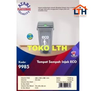 2-1399-1.jpg TEMPAT SAMPAH INJAK SEGI 50 LTR ECO 9985 ATARI GREEN LEAF KOTAK SAMPAH DUSTBIN