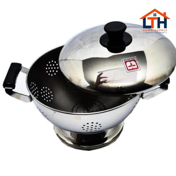 2-140-1.jpg TEMPAT NASI/SANGKU STAINLESS 22CM "YASAKI",MASPION SS-T01