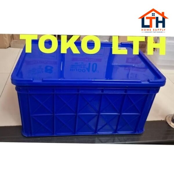 2-1402-1.jpg TUTUP CONTAINER BOX 2229 P GREEN LEAF