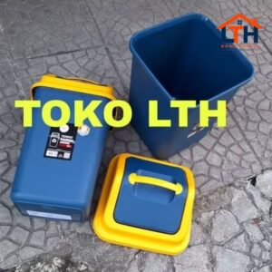 TEMPAT SAMPAH SWING 10 LTR HOMMY OLINE 7451 TONG SAMPAH SEGI TUTUP GOYANG