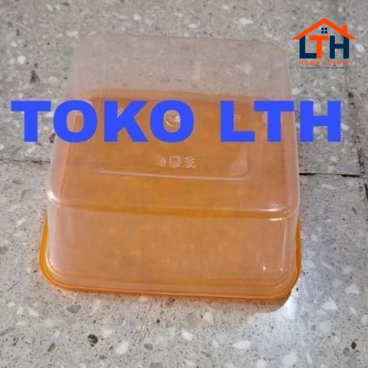Food Container Square Warna 1500ml - Thinwall  (25pcs)