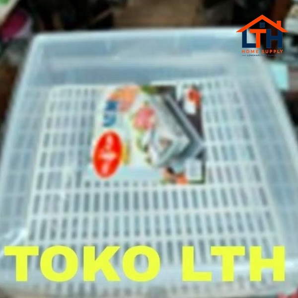 2-1419-1.jpg Kotak Box Saringan Aldi Drainer 8.5 Liter Storer Pack Owl Plastik Keranjang Wadah Peniris Pengering Sayur Buah