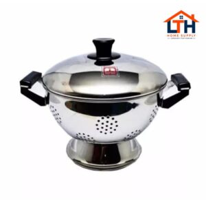 2-143-1.jpg TEMPAT NASI/SANGKU STAINLESS 26CM "YASAKI",MASPION SS-T03
