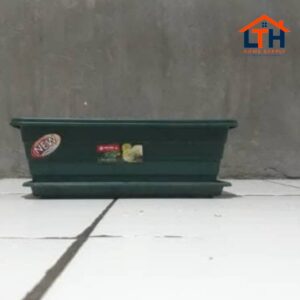 2-167-1.jpg POT BUNGA SEGI PANJANG TATAKAN TRIVETTO (M) LION STAR / POT BUNGA TANAMAN PLASTIK