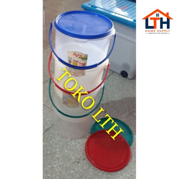 2-174-1.jpg TOPLES 13.5 LITER BULAT JINJING ARETA 0156 GREEN LEAF MINUMAN ES SIROP KERUPUK