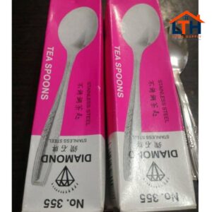 SENDOK TEH STAINLESS STEEL DIAMOND ( per 12 pcs) / SENDOK KECIL