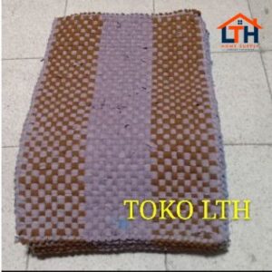 KESET ANYAM RAJUT PERCA BESAR  / KESET KAKI / KESET LANTAI