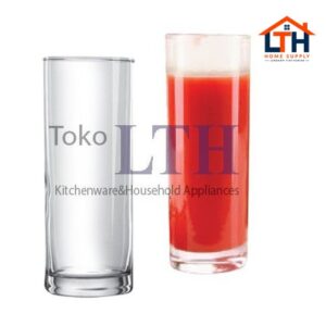 PER 6 PCS GELAS JUS CAFE / GELAS COLA / GELAS TINGGI POLOS KACA CITINOVA BAMBOO BW 02-12