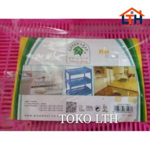 RAK SERBAGUNA SUSUN 3/DAILY RACK SS 3 GREEN LEAF