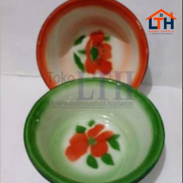 2-268-1.jpg Mangkok Kaleng Enamel Motif Kembang 18cm RRT