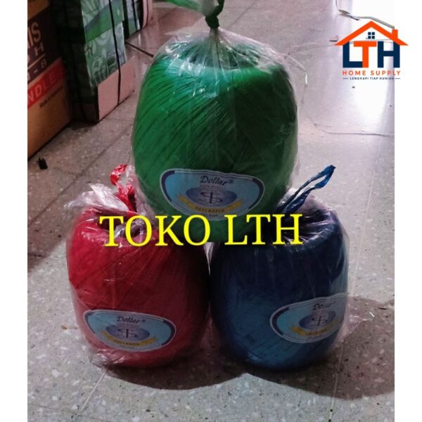2-282-1.jpg TALI RAFIA 1 KG WARNA / TALI PLASTIK WARNA