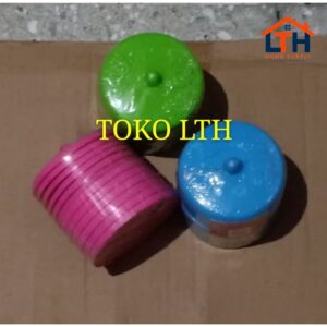 Tutup+Tatak Gelas Plastik ( Per 6 Pcs)
