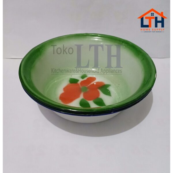 2-31-1.jpg Mangkok Kaleng Enamel Motif Kembang 16cm RRT