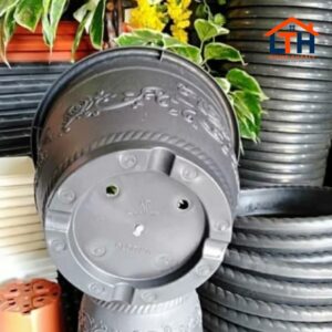 2-312-1.jpg POT PLASTIK GLORY 30cm HITAM / POT TANAMAN / POT BUNGA
