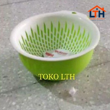 2-342-1.jpg BASKOM CUCI SAYUR BULAT BOLZANO / BASKOM SARINGAN / TEMPAT CUCI SAYUR