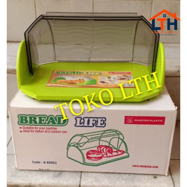 2-347-1.jpg TEMPAT ROTI TAWAR KUE DONAT PASTRI MASPION B BI002 / BREAD LIFE CASE / KOTAK ROTI