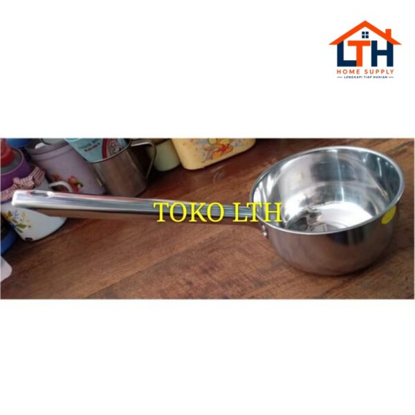 GAYUNG STAINLESS / PANCI SUSU STAINLESS ukuran 16 cm