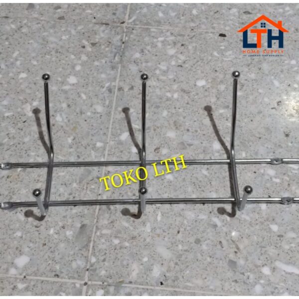 Kapstok Stainless 5 Hook