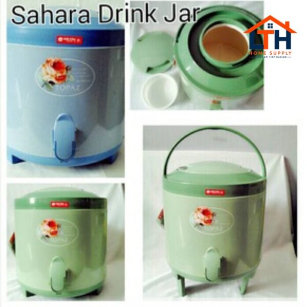 SAHARA DRINK JAR 8 ltr LION STAR / TEMPAT AIR MINUM DISPENSER