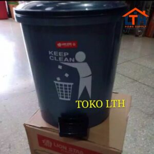 2-42-1.jpg TEMPAT SAMPAH INJAK 10 LITER BUNDAR 10L LION STAR C11 C 11