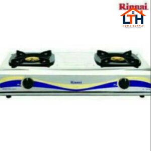 KOMPOR GAS  2 TUNGKU STAINLESS  - RI522E