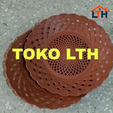 2-443-1.jpg PIRING ROTAN PLASTIK / PIRING ANYAM PLASTIK