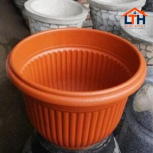 2-446-1.jpg POT PLASTIK 40 CM COKLAT 817 / POT TANAMAN / POT BUNGA