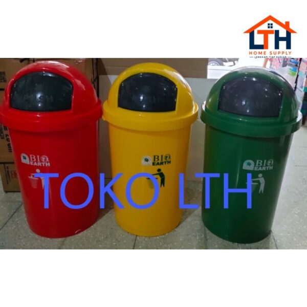 2-455-1.jpg TEMPAT SAMPAH BIO GOYANG 50 ltr GREEN LEAF - 2150