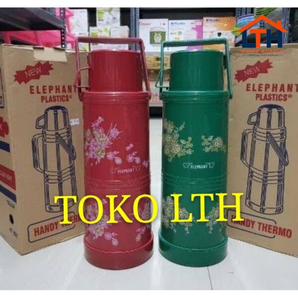 2-466-1.jpg TERMOS AIR PANAS 2 LITER PLASTIK GAJAH ELEPHANT/TERMOS AIR ELEPHANT