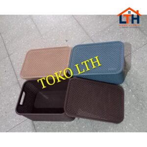 2-467-1.jpg REVO STORAGE 10 LITER CA13 KOTAK BOX WADAH PENYIMPANAN SERBAGUNA TUTUP CA 13 LION STAR / CONTAINER BOX / KERANJANG TUTUP