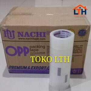 Lakban Bening Nachi 2 Inch 48mm Opp (Dus=72 Pcs)