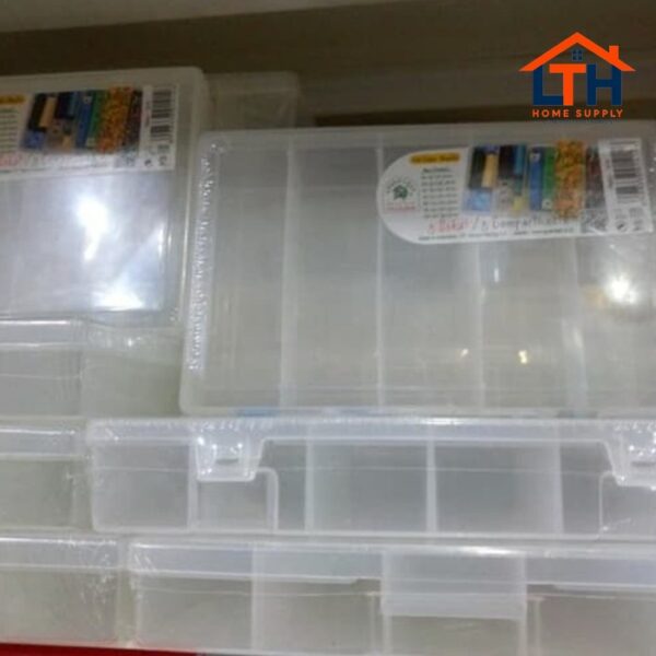 KOTAK PERKAKAS REIKO 1414 SEKAT 5 GREEN LEAF / KOTAK SERBAGUNA / BOX