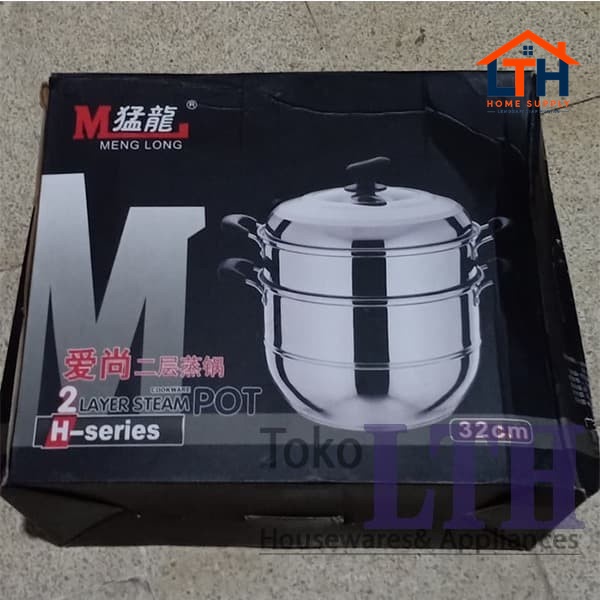 2-500-1.jpg KALAKAT STAINLESS SUSUN 32 CM / PANCI KUKUS SARANG / STEAMER