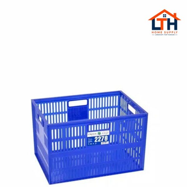 2-516-1.jpg CONTAINER KERANJANG INDUSTRI SERBAGUNA 2278 GREEN LEAF / KERANJANG