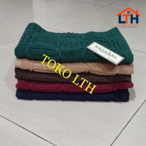 2-544-1.jpg KESET KAKI HANDUK POLOS KATUN NATURAL TERRY TOWEL BY CHALMER