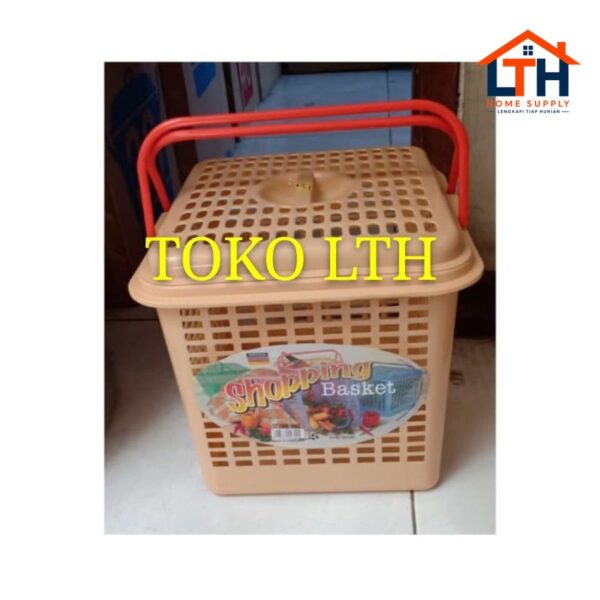 2-578-1.jpg KERANJANG BELANJA PARCEL / SHOPPING BASKET BANGKOK NAGATA / BOX KOTAK TUTUP