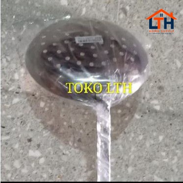 SEROK LUBANG STAINLESS 16 cm / SARINGAN GORENGAN / SEROKAN MINYAK