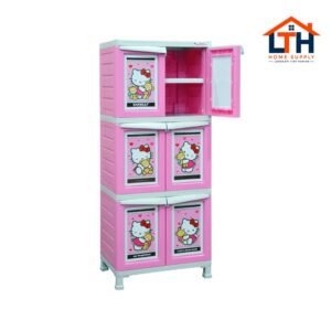 2-60-1.jpg LEMARI PLASTIK NAPOLLY BCBC 163 HKBF HELLO KITTY SUSUN 3 BCBC163